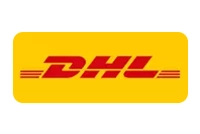 Wir versenden mit DHL