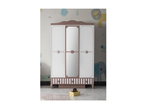 Victoria Kleiderschrank 3-türig für Babyzimmer