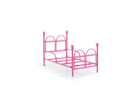 Minibett als Beistellbett fürs Elternzimmer in Rosa