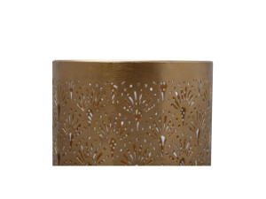 Bodenvase Art Deco 1115 Taupe / Gold