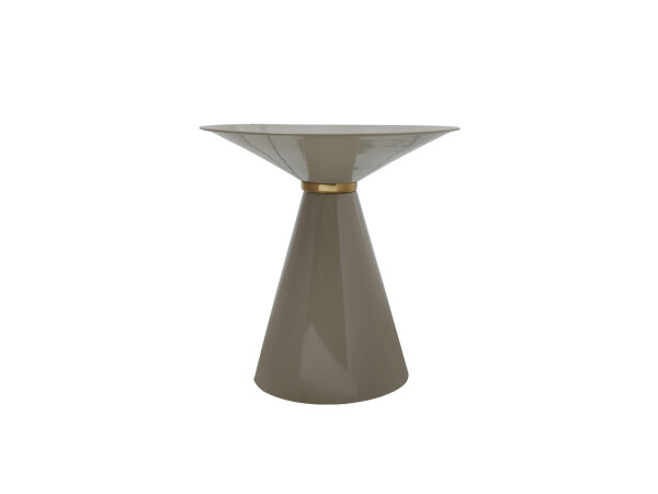 Beistelltisch Art Deco 325 Taupe