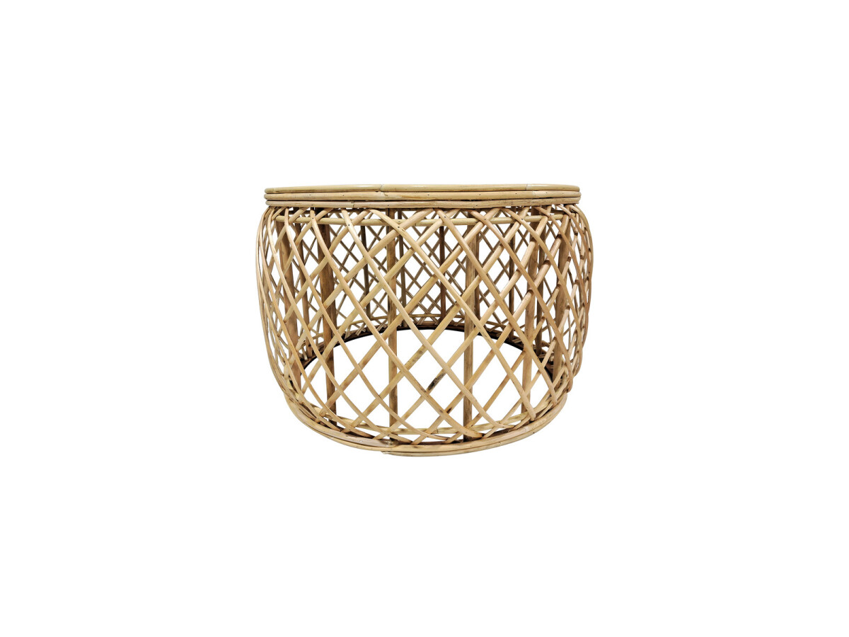 Rattan Tisch Massa 125 Natural