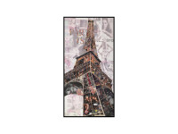 Papier Wandbild Eiffelturm I 52cm x 102cm