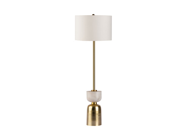 Stehlampe Ceres 200-IN Weiß / Gold