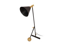 Tischlampe Celeste 225 Schwarz / Gold