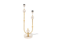 Tischlampe Cosima 425 Silber / Gold