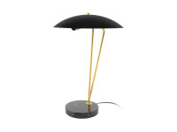 Tischlampe Kayani 125 Schwarz / Gold / Schwarz