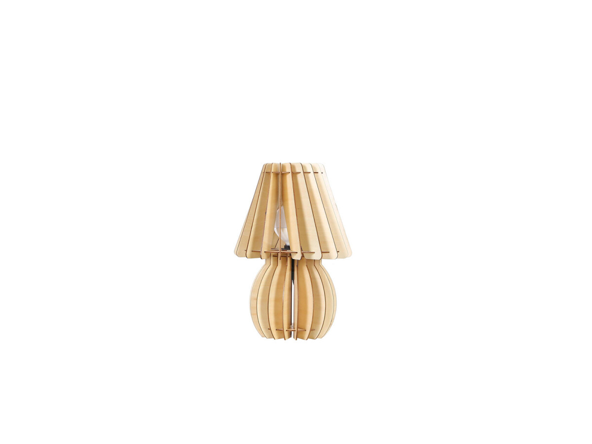 Tischlampe Gino Holz