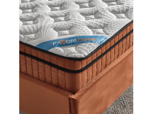 Boxspringbett "Sannos" mit Stauraum, inkl Matraze und Aufbauservice