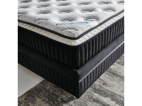 Boxspringbett "Balmain" mit Stauraum, inkl. Matratze und Aufbauservice