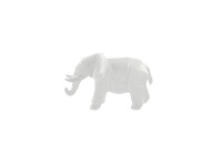 Skulptur Elephant 120 Weiß