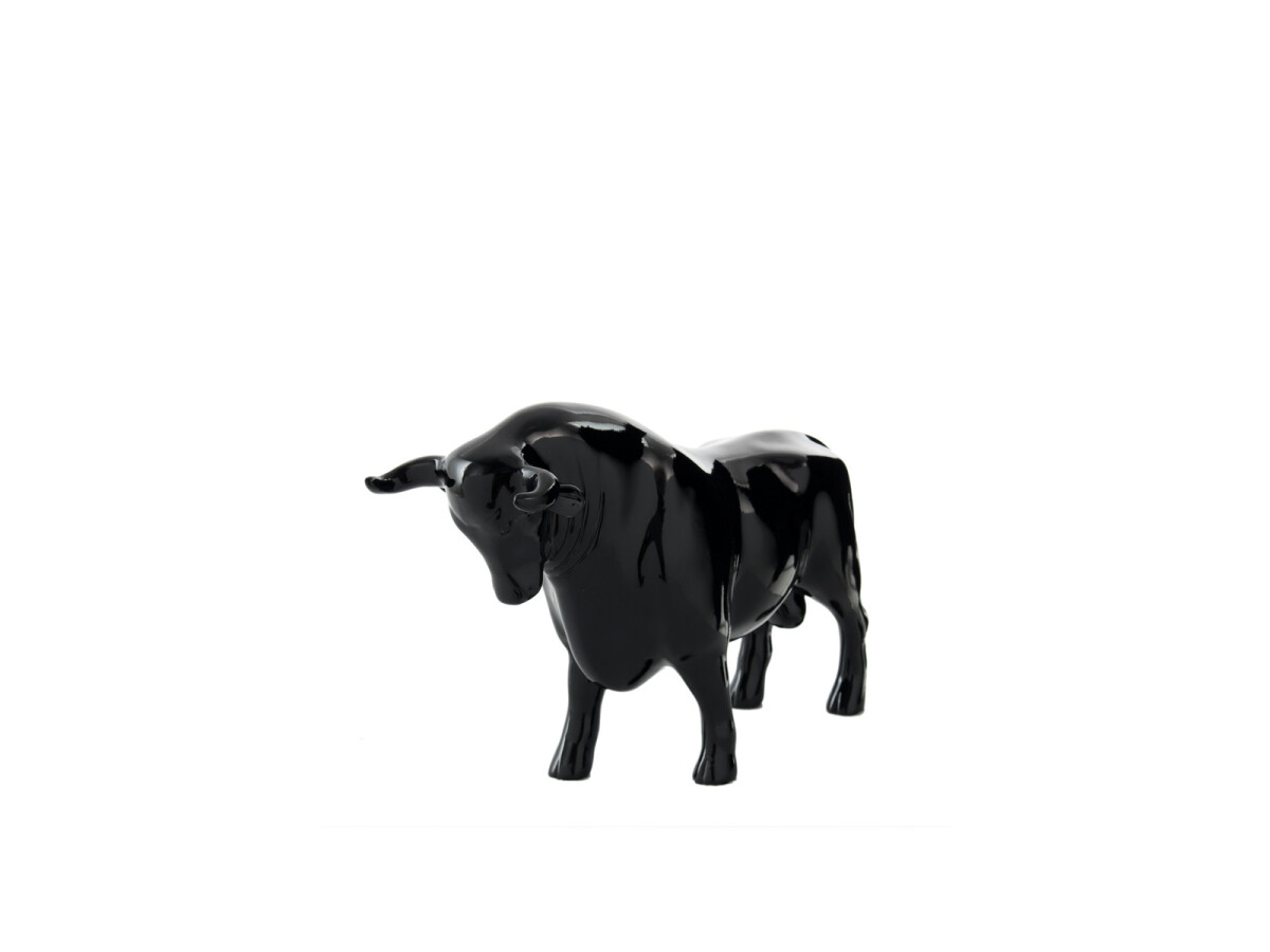 Skulptur Taurus 110 Schwarz