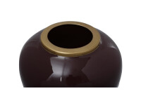 Vase Art Deco 275 Bordeaux / Gold