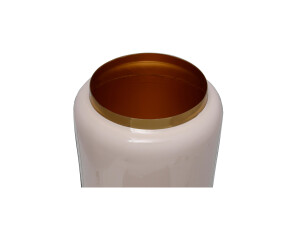 Vase Art Deco 445 Elfenbein / Gold