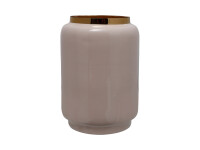 Vase Art Deco 445 Elfenbein / Gold