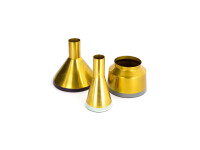 Vasen 3er Set Culture 140 Gold / Mint / Pflaume / Grau