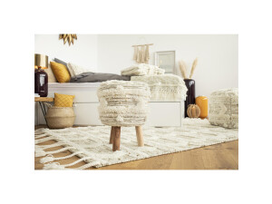 Hocker Bohist 425 Creme / Khaki