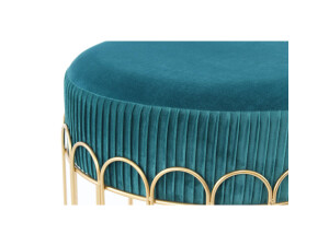 Hocker Cleopatra 425 Petrol / Gold