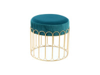 Hocker Cleopatra 425 Petrol / Gold