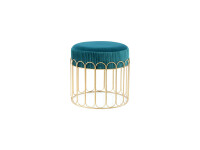 Hocker Cleopatra 425 Petrol / Gold