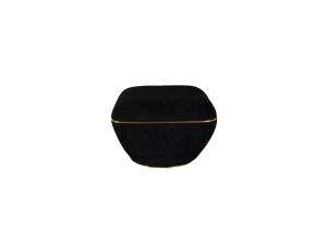 Hocker Contessa 135 Schwarz / Gold