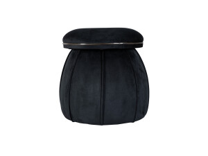 Hocker Corin 125 Schwarz / Graphit