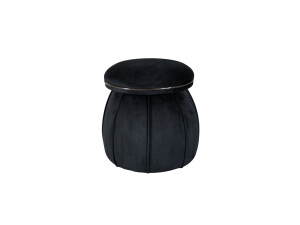 Hocker Corin 125 Schwarz / Graphit