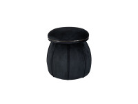 Hocker Corin 125 Schwarz / Graphit