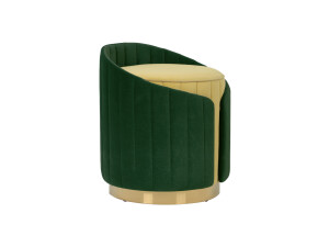 Hocker Corvin 125 Curry / Grün