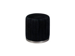 Hocker Doric 125 Schwarz / Graphit