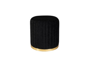 Hocker Doric 135 Schwarz / Gold