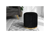 Hocker Doric 135 Schwarz / Gold