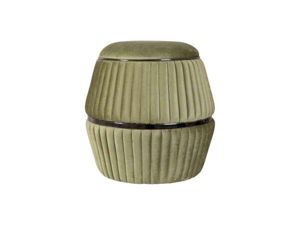 Hocker Doric 225 Grün / Graphit