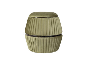 Hocker Doric 225 Grün / Graphit