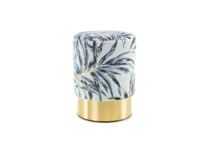 Hocker Gipsy 225 Blau / Gold