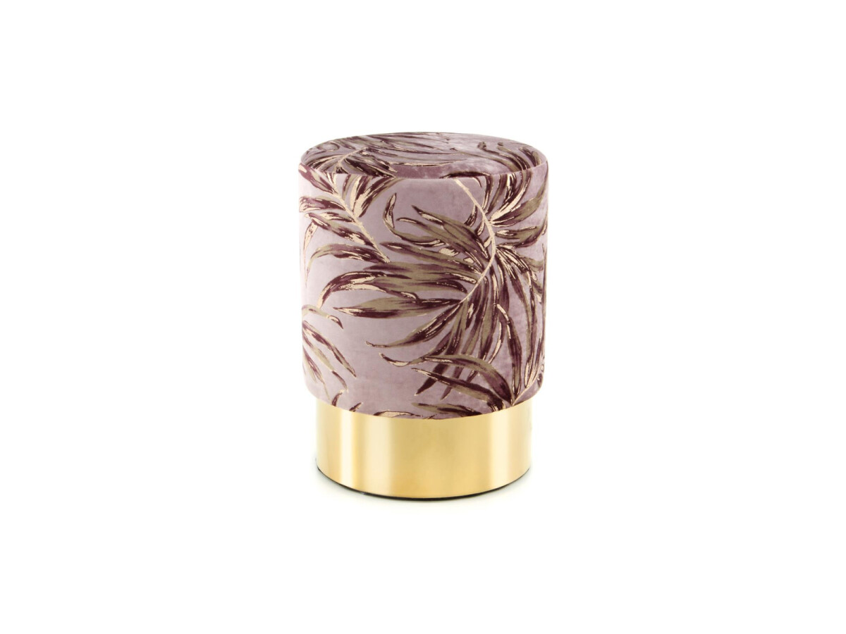 Hocker Gipsy 225 Violett / Gold