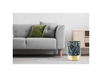 Hocker Gipsy 325 Dunkelblau / Gold