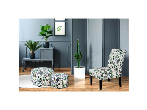 Hocker Indira 110 2er-Set Forest