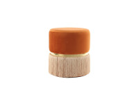 Hocker Rebecca 825 Orange / Champagner / Gold