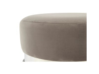 Hocker Rebecca 925 Grau / Silber