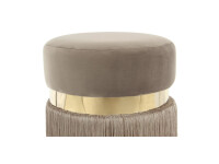 Hocker Rebecca 925 Taupe / Gold