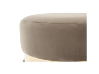 Hocker Rebecca 925 Taupe / Gold