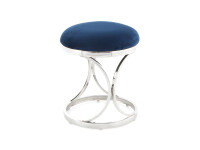 Hocker Weyda 325 Blau / Silber