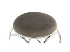 Hocker Whitney 325 Grau / Silber