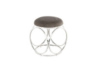 Hocker Whitney 325 Grau / Silber