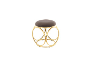 Hocker Whitney 325 Taupe / Gold