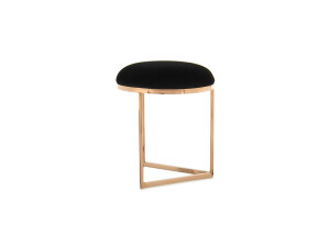 Hocker Wynona 325 Schwarz / Roségold