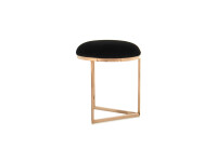 Hocker Wynona 325 Schwarz / Roségold