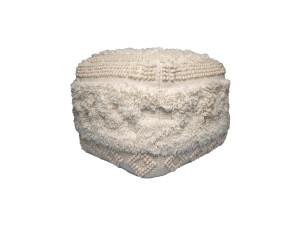 Pouf Bohist 125 Natural 50cm x 50cm