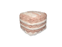 Pouf Bohist 225 Rosa / Creme 50cm x 50cm